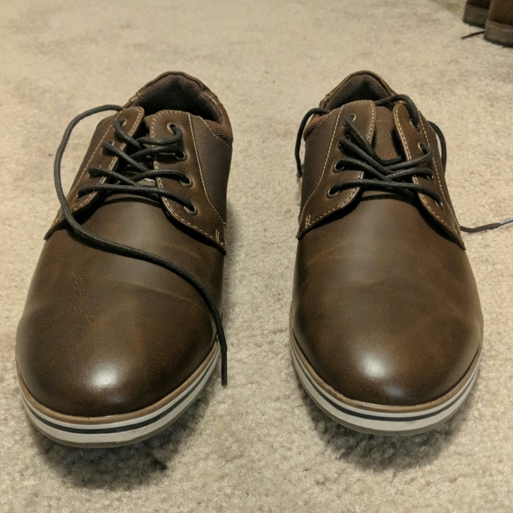 Men's Brown Dress Shoes Size 9.5